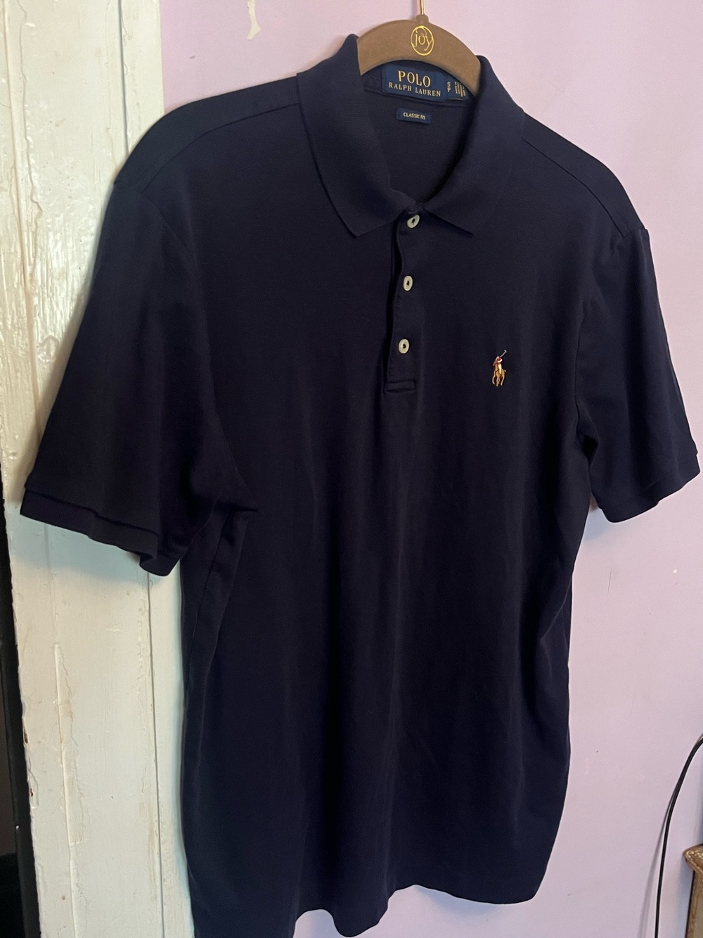 Polo Ralph Lauren Classic Fit Polo Navy Blue Medium